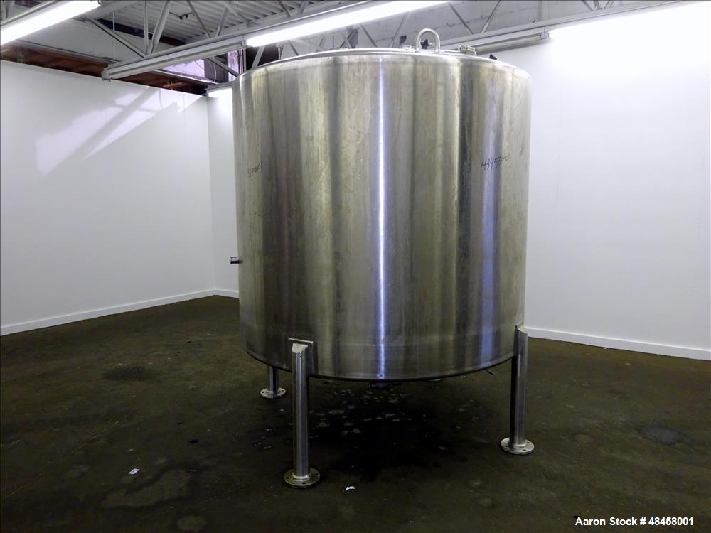 Used Lee Industries Tank, 1000 Gallon 316 Stainless Steel, Vertical.