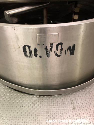 Used- Approximately 2,500 Gallon Lee Industries 304 Stainless Steel Jacketed Dou