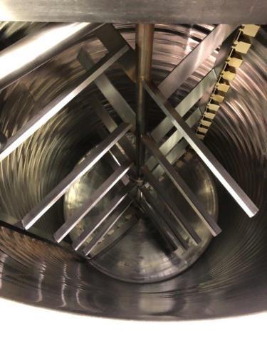 Used- Approximately 2,500 Gallon Lee Industries 304 Stainless Steel Jacketed Dou