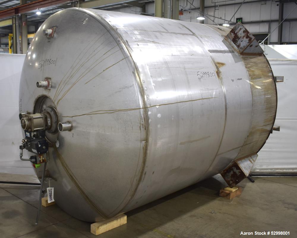 Lee Industries Model 2500UDBT 2500 Gallon Jacketed Tank