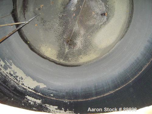Used Metal Equipment Company Tank, 3,000 gallon, stainless steel, vertical. Approximate 96" diameter x 96" straight side. Dish top, flat bottom. Openings:  top (2) 2", 4", 1", 24" manway with no cove...
