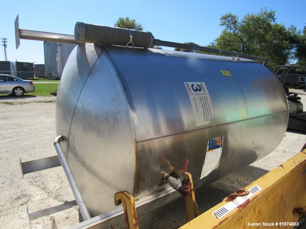 Used- Mid States Tank Co. Stainless Steel