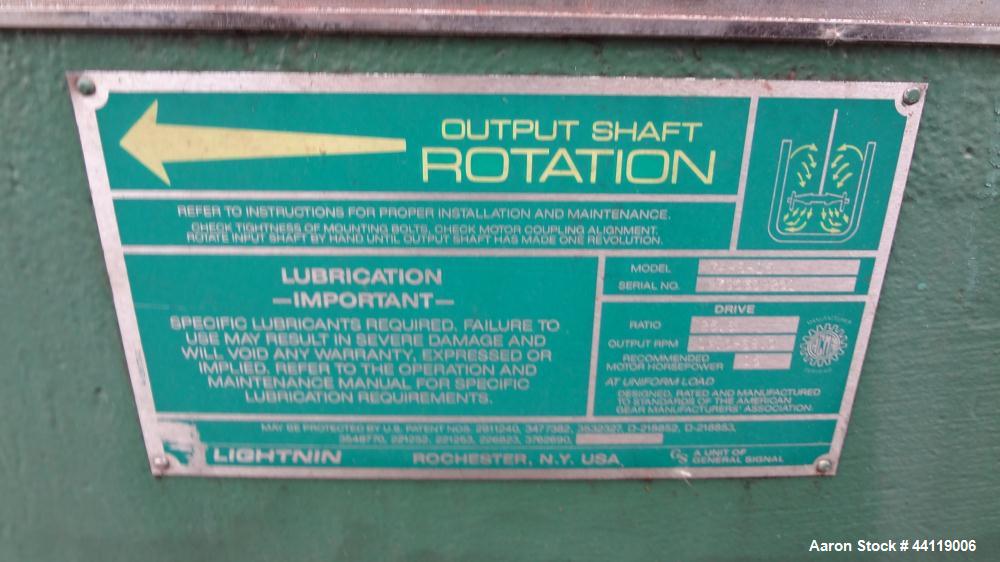 Used Midwest Fabricators Pressure Tank / Reactor, 4500 Gallon, 316 Stainless Steel, Vertical. 96" Diameter x 138" straight side, dished top and bottom. Internal rated 15 psi & Full Vacuum. Tranter st...