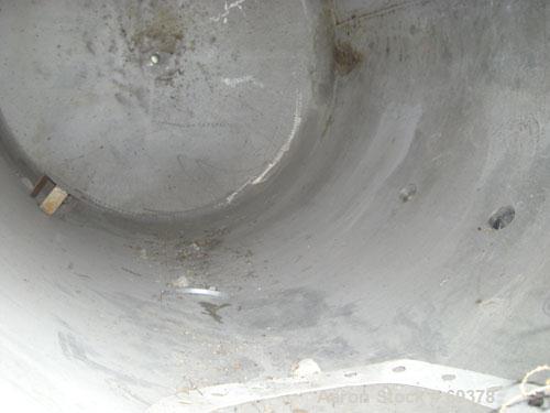 Used Mitternight Boiler Works Pressure Tank, 1136 Gallon, 304 Stainless Steel, Vertical. 60" diameter x 81" straight side, dish top and bottom. Internal rated 50 psi at 500 deg F. Openings: top 19" m...