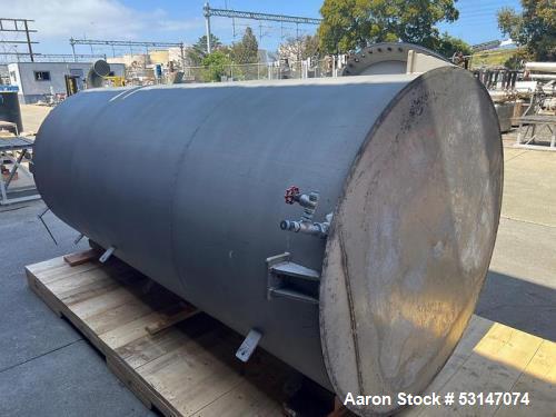 Used 2,000 Gallon Stainless Steel Double Wall UL-142 Vessel – Modern Welding