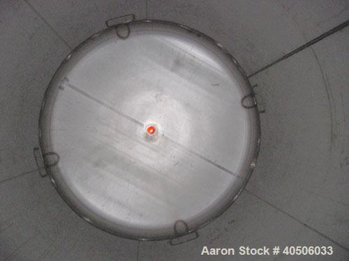 Unused- Mueller Pressure Tank, 2500 Gallon, Model "F", 304L Stainless steel, Vertical. 84" diameter x 96" straight side, dished top and bottom. Internal rated 15 psi at 200 deg.f., and -20 deg.f. at ...