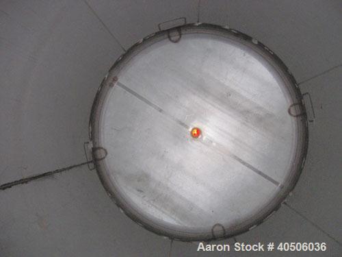 Unused- Mueller Pressure Tank, 2500 Gallon, Model "F", 304L Stainless steel, Vertical. 84" diameter x 96" straight side, dis...