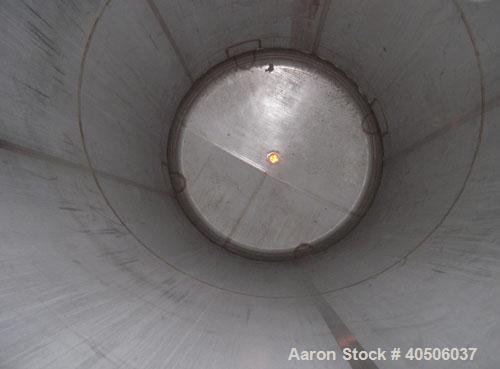 Unused- Mueller Pressure Tank, 2500 Gallon, Model "F", 304L stainless steel, vertical. 72" diameter x 144" straight side, di...