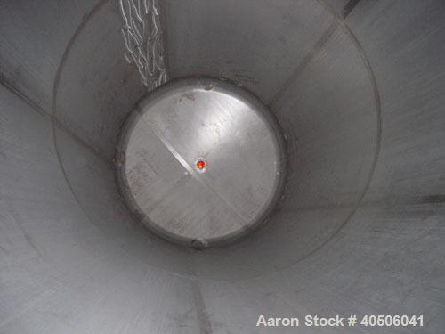 Unused- Mueller Pressure Tank, 2500 Gallon, Model "F", 304L stainless steel, vertical. 72" diameter x 144" straight side, dished top and bottom. Internal rated 30 psi at 350 deg F and -20 deg F at 30...