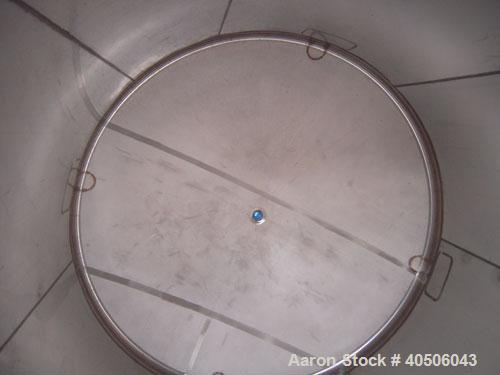 Unused- Mueller Tank, 3000 Gallon, Model "F", 304L Stainless steel, Vertical. 96" diameter x 86" straight side, dished top and bottom. Internal rated  to 250 deg.f.. Insulated with foamglas, and stai...