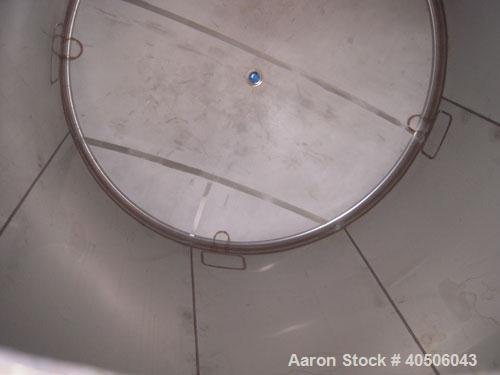 Unused- Mueller Tank, 3000 Gallon, Model "F", 304L Stainless steel, Vertical. 96" diameter x 86" straight side, dished top and bottom. Internal rated  to 250 deg.f.. Insulated with foamglas, and stai...