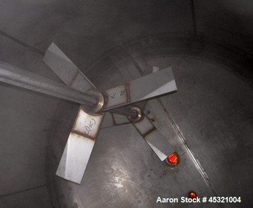 2,500 Gallon Stainless Steel Mueller Pressure Tank, Model "F"