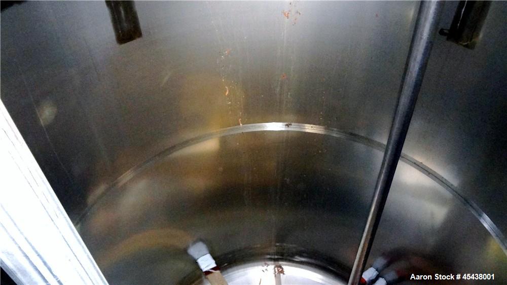 1660 Gallon Stainless Steel Mueller Pressure Tank, Model F