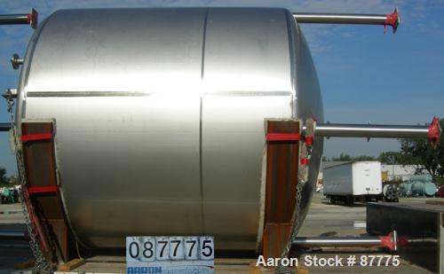 Unused-NEW: Mueller tank, 3000 gallon, 304/304L stainless steel, vertical. 96" diameter x 86" straight side. Dished top and bottom. Insulated with Foamglas, Superwool and stainless steel sheathing. O...