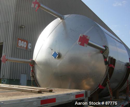 Unused-NEW: Mueller tank, 3000 gallon, 304/304L stainless steel, vertical. 96" diameter x 86" straight side. Dished top and bottom. Insulated with Foamglas, Superwool and stainless steel sheathing. O...