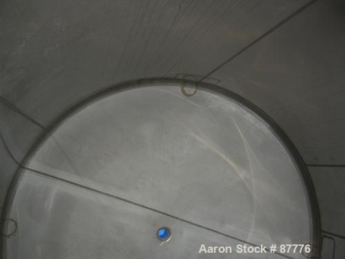 Unused-NEW: Mueller tank, 3000 gallon, 304/304L stainless steel, vertical. 96" diameter x 86" straight side. Dished top and bottom. Insulated with Foamglas, Superwool and stainless steel sheathing. O...