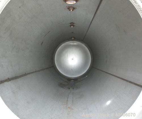 Unused- Mueller Coalescer Pressure Tank, 1600 Gallon, Model "H", 304L atainless steel, horizontal. 48" diameter x 204" strai...