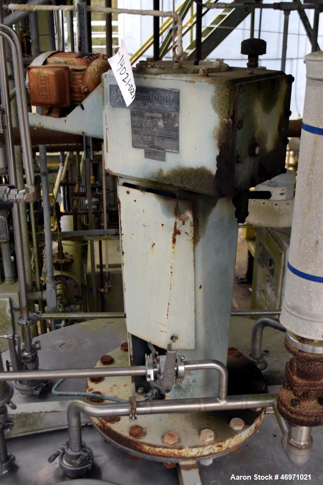 Used Mueller Jacketed Mix Tank, Approximate 1500 Gallon,