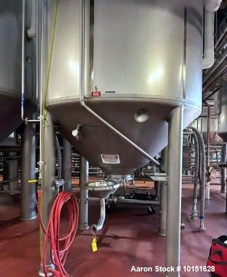 Used Mueller 4,150 Gallon Stainless Steel Jacketed Tank | Brewery Fermentation Vessel