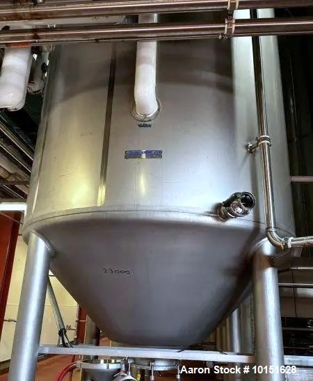 Used Mueller 4,150 Gallon Stainless Steel Jacketed Tank | Brewery Fermentation Vessel