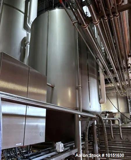 Used Mueller 4,150 Gallon Brewery Fermenter – Stainless Steel Tank