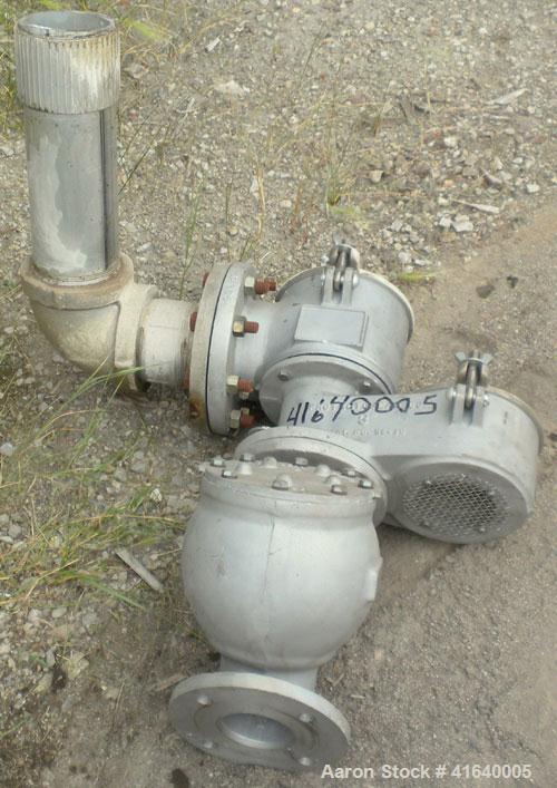 Used Bendel Tank, 3,000 Gallon, 304 Stainless Steel, Vertical. 94" diameter x 108" straight side, coned top, sloped bottom. UL rated for above ground flammable storage, UL#439354. Top mounted off cen...
