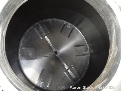 Used Tank, 2000 Gallon, 304 Stainless Steel Vertical. 84" Diameter x 80" straight side. Dished top, coned bottom. Openings top (2) 2", 4", 8", 18" man way with cover, side 2". 3" Threaded center bott...