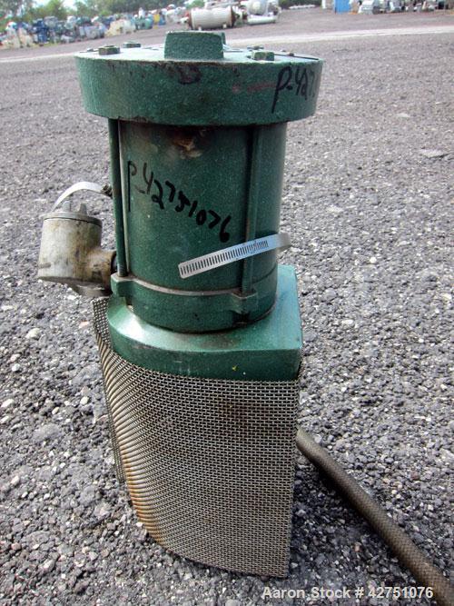 Used Tank, 1000 Gallon, 304 Stainless Steel, Vertical. 66" Diameter x 66" straight side, dished top, coned bottom. Off center top entering Lightnin agitator, Model N33G-75, 1-1/2" diameter shaft with...