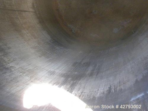 Used Tank, 2000 Gallon, 304 Stainless Steel, Vertical. 72" Diameter x 116" straight side. Cone top, sloped bottom. Openings: top 18" manway with cover, (4) 2" flanged. SIde 20" manway with cover, (5)...