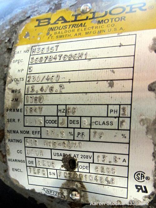 Used Tank, 1000 Gallon, 304 Stainless Steel, Vertical. Approximate 61” diameter x 81” straight side, flat top with a bolt on cover with a 1/3 hinged opening, sloped bottom. Side bottom entering agita...