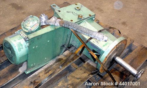 Used Tank, 2,000 Gallon, 304 Stainless Steel, Vertical. 84" Diameter x 72" straight side. Flat open top with (1) 1/3 hinged covers, coned section bottom with a slight dish. Top mounted carbon steel a...