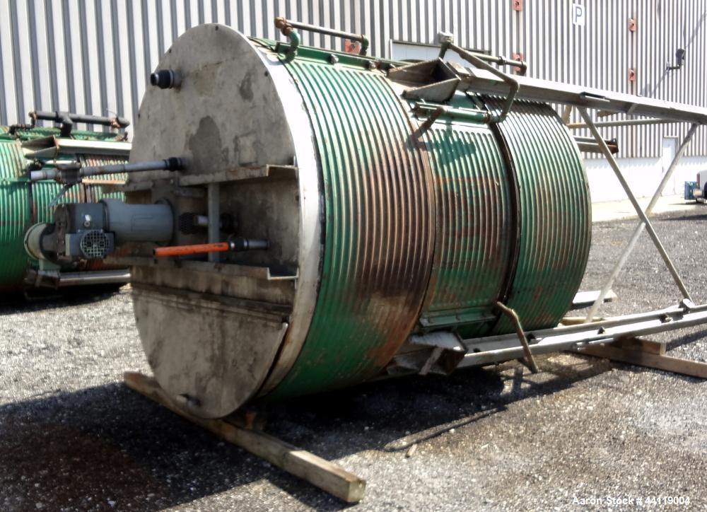 Used 1800 Gallon Stainless Steel Tank/Kettle, Model 10TGL 20-1