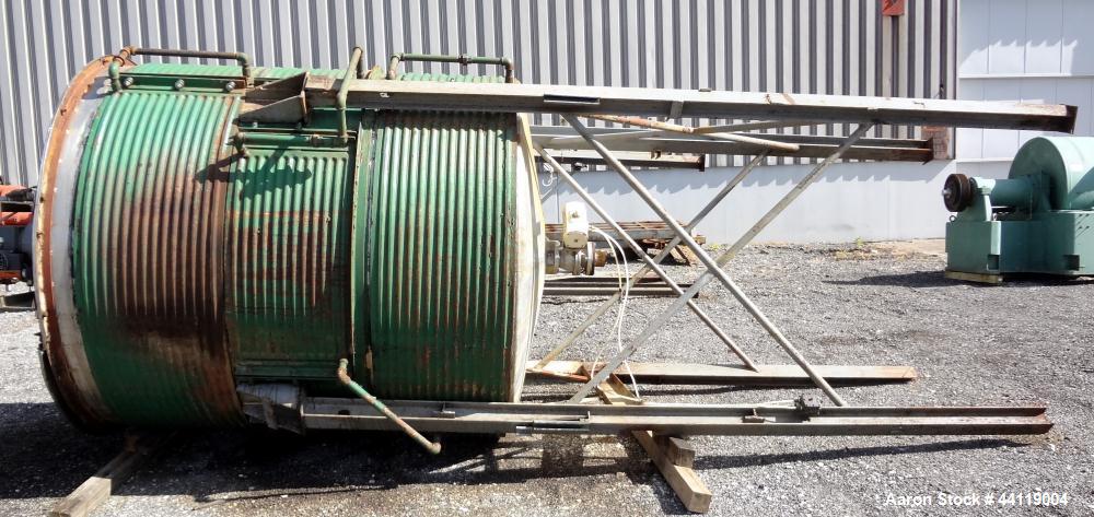 Used 1800 Gallon Stainless Steel Tank/Kettle, Model 10TGL 20-1