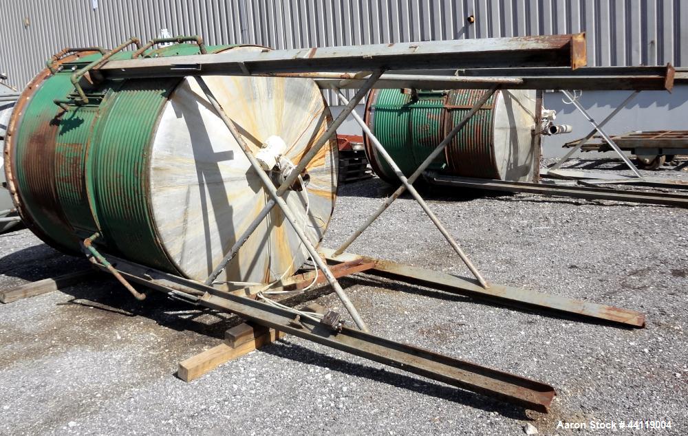 Used 1800 Gallon Stainless Steel Tank/Kettle, Model 10TGL 20-1