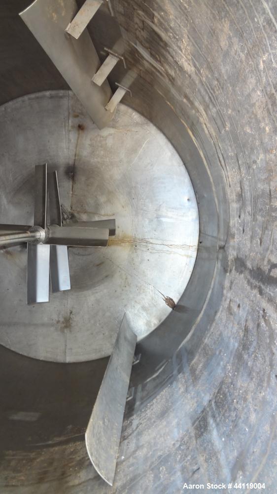 Used 1800 Gallon Stainless Steel Tank/Kettle, Model 10TGL 20-1