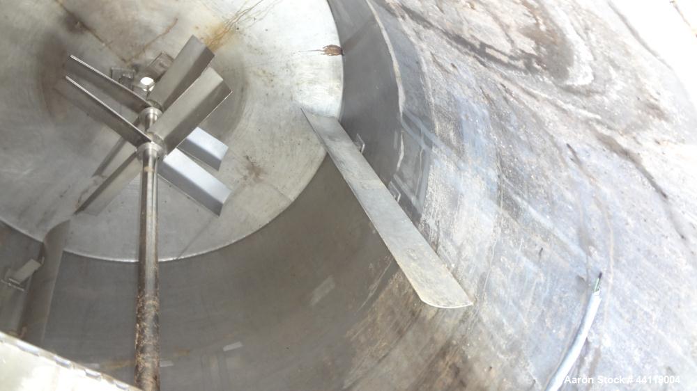 Used 1800 Gallon Stainless Steel Tank/Kettle, Model 10TGL 20-1