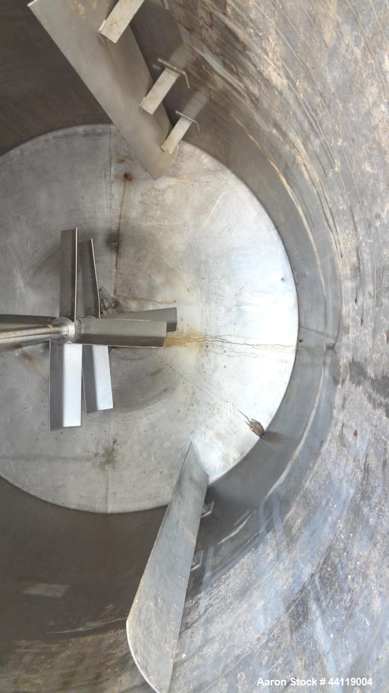 Used 1800 Gallon Stainless Steel Tank/Kettle, Model 10TGL 20-1