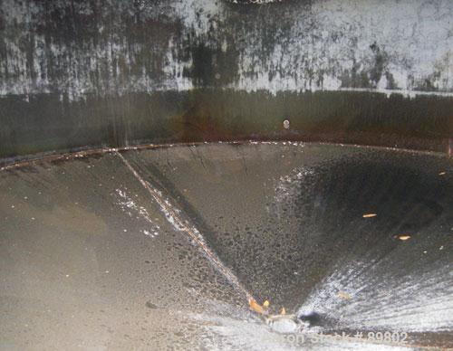 Used Tank, 1,500 Gallon, stainless steel, vertical. 84" diameter x 60" straight side. Dish top, cone bottom. Openings:  top 6", (3) 1-1/2" NPT, 3", 2", 6", 20" manway with cover; side 12" manway with...