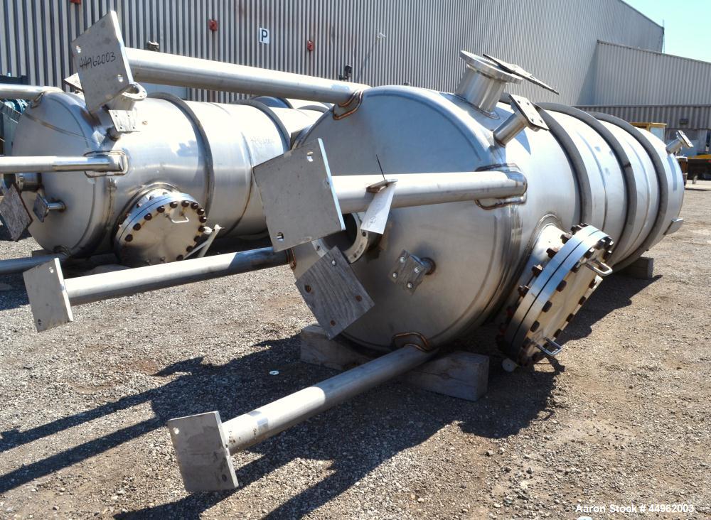 Unused- Northland Stainless Pressure Tank, 1720 Gallons, 304 Stainless Steel. 54" Diameter x 168" straight side, dished top and bottom.  Internal rated full vacuum/54 psi at -20 to 250 degrees F. Ope...