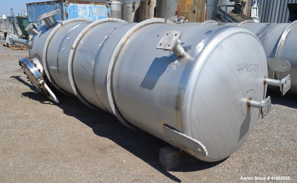 Unused- Northland Stainless Pressure Tank, 1720 Gallons, 304 Stainless Steel. 54" Diameter x 168" straight side, dished top and bottom.  Internal rated full vacuum/54 psi at -20 to 250 degrees F. Ope...