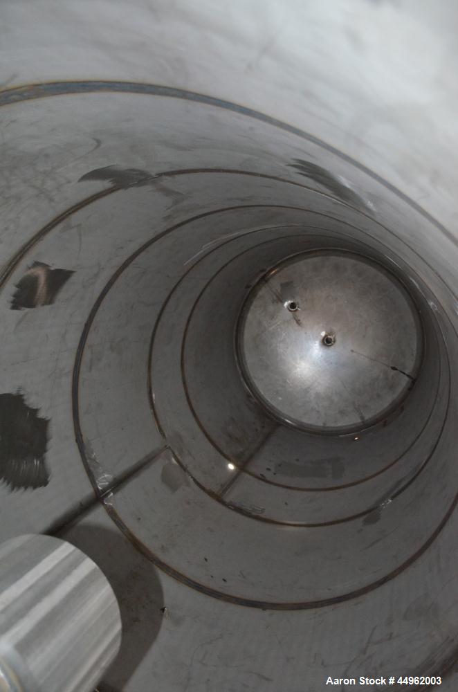 Unused- Northland Stainless Pressure Tank, 1720 Gallons, 304 Stainless Steel. 54" Diameter x 168" straight side, dished top and bottom.  Internal rated full vacuum/54 psi at -20 to 250 degrees F. Ope...
