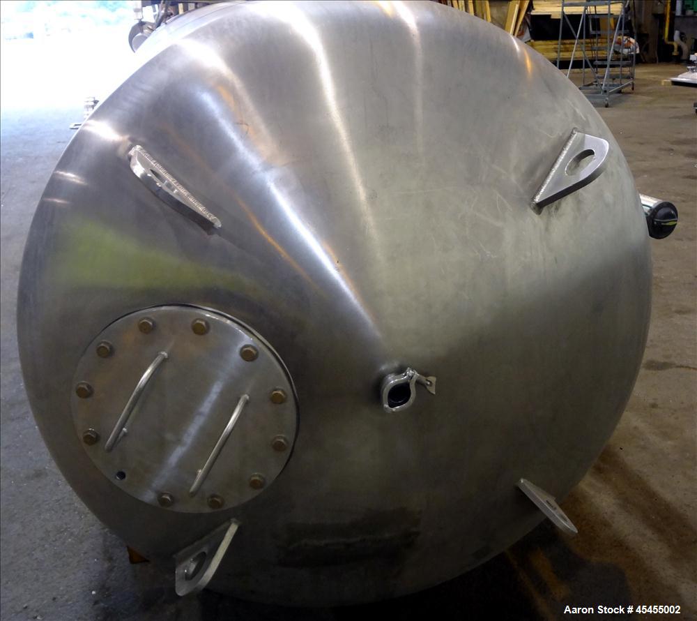 Used 1500 Gallons Stainless Steel Optimum Filter Pressure Filter Tank