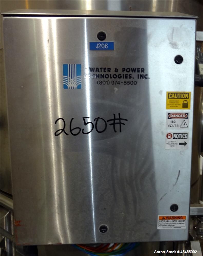 Used 1500 Gallons Stainless Steel Optimum Filter Pressure Filter Tank