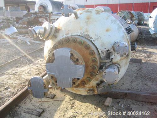 Used 1500 Gallon Stainless Steel Patterson Pressure Vessel