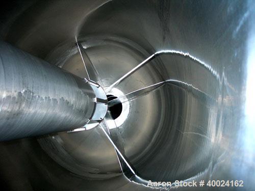 Used 1500 Gallon Stainless Steel Patterson Pressure Vessel