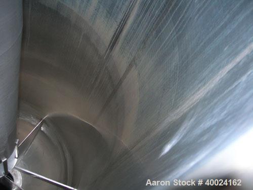 Used 1500 Gallon Stainless Steel Patterson Pressure Vessel