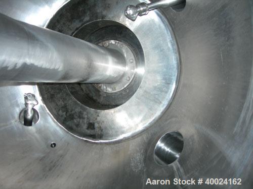 Used 1500 Gallon Stainless Steel Patterson Pressure Vessel