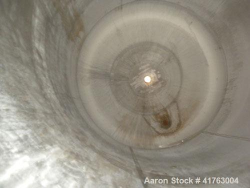 Used Mueller Pressure Tank, 2000 Gallon, Model F, 316L Stainless Steel, Vertical. 72" diameter x 105" straight side, 2 to 1 elliptical top and bottom. Internal rated 100/FV psi at 350 deg.f., -20 deg...