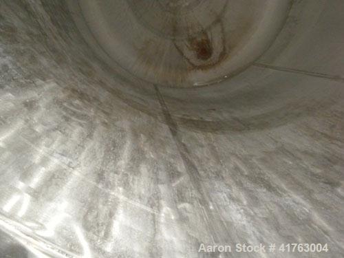 Used Mueller Pressure Tank, 2000 Gallon, Model F, 316L Stainless Steel, Vertical. 72" diameter x 105" straight side, 2 to 1 elliptical top and bottom. Internal rated 100/FV psi at 350 deg.f., -20 deg...