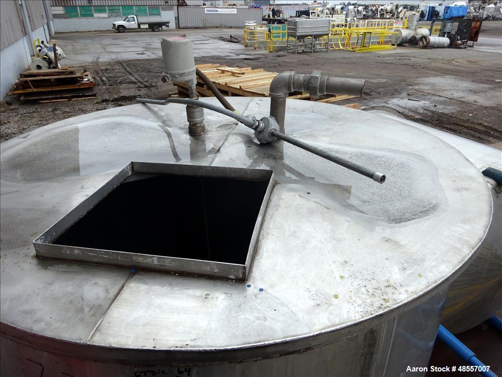 Used Paul Mueller Tank, Model P-1000, Approximately 1,000 Gallon, 304 Stainless